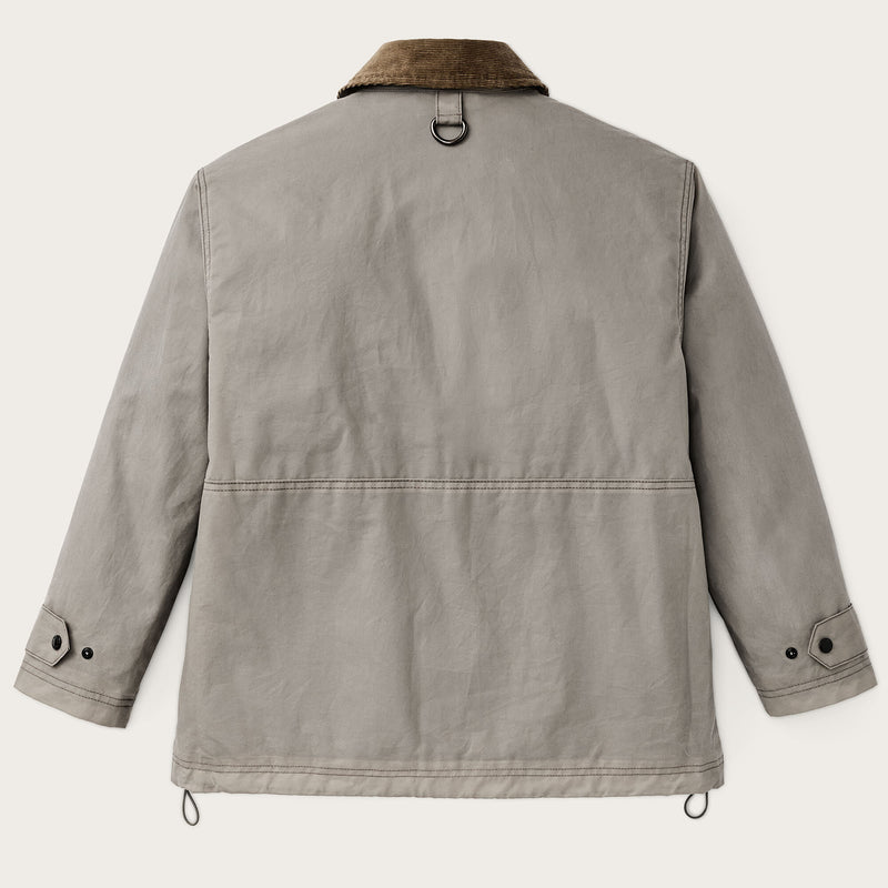 Women’s cover cloth raincoat par Filson | Twine (Gray)