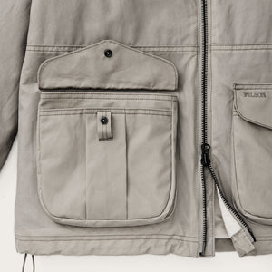 Women’s cover cloth raincoat par Filson | Twine (Gray)