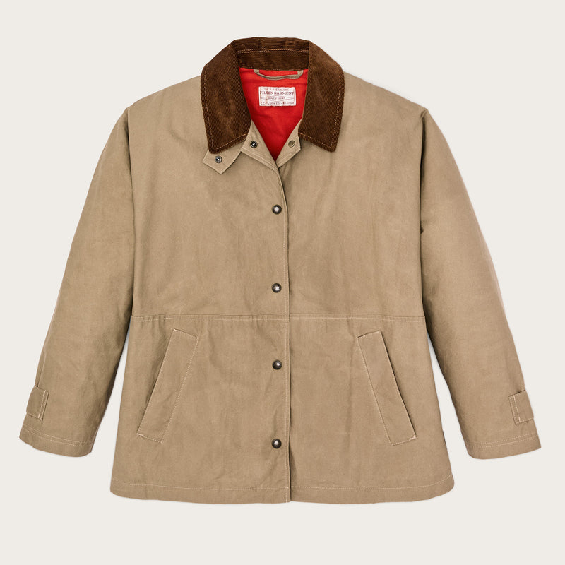 Harbor front waxed jacket für damen von Filson | Tan (Beige)