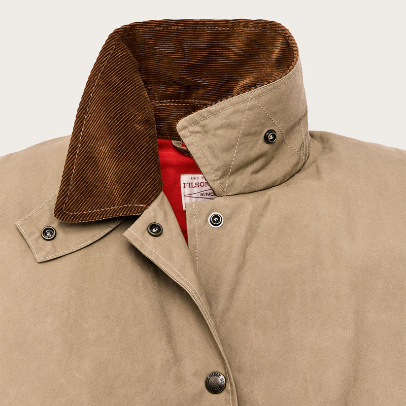 Harbor front waxed jacket für damen von Filson | Tan (Beige)