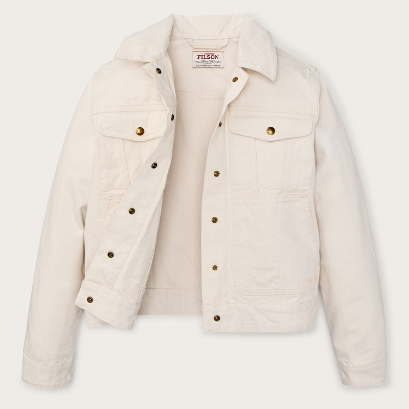 Women's canvas short cruiser par Filson | Natural seed (White)