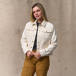 Women's canvas short cruiser par Filson | Natural seed (White)