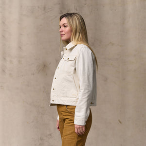 Women's canvas short cruiser par Filson | Natural seed (White)