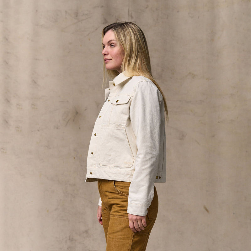 Women's canvas short cruiser par Filson | Natural seed (White)