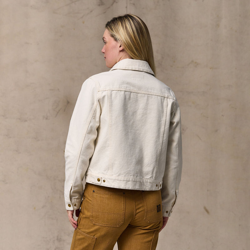 Women's canvas short cruiser par Filson | Natural seed (White)