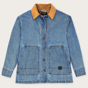 Women's 11-oz. denim barn coat par Filson | Light indigo (Blue)