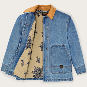 Women's 11-oz. denim barn coat par Filson | Light indigo (Blue)