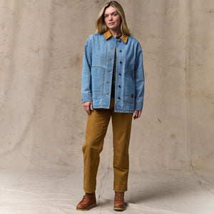 Women's 11-oz. denim barn coat par Filson | Light indigo (Blue)