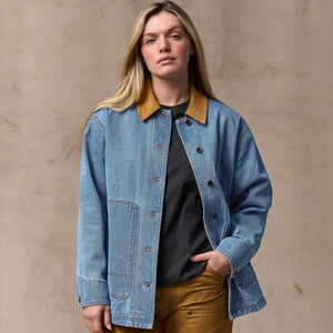 Women's 11-oz. denim barn coat par Filson | Light indigo (Blue)
