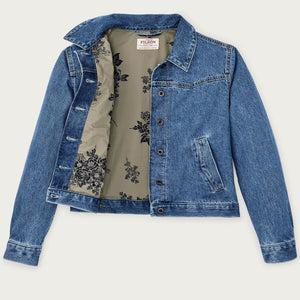 Women's western denim jacket par Filson | Light indigo (Blue)