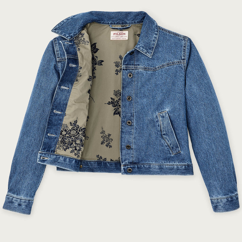Women's western denim jacket par Filson | Light indigo (Blue)