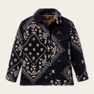 Women's jacquard wool cruiser jacket par Filson | Ink navy (Blue)