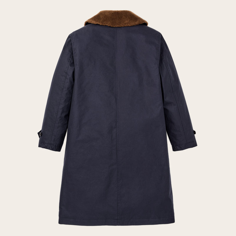Women's harbor front trench coat by Filson | Blue (Blue)