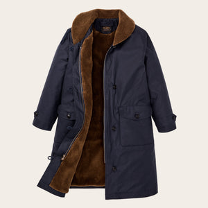 Women's harbor front trench coat by Filson | Blue (Blue)