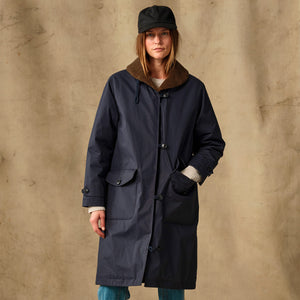 Women's harbor front trench coat by Filson | Blue (Blue)