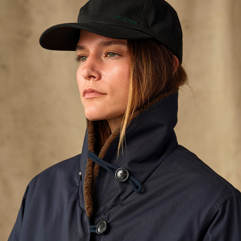 Women's harbor front trench coat by Filson | Blue (Blue)