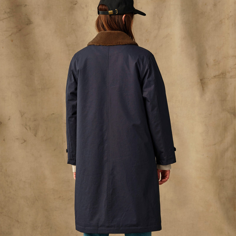 Women's harbor front trench coat by Filson | Blue (Blue)
