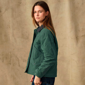 Women's quilted outfitter jacket par Filson | Deep forest (Green)