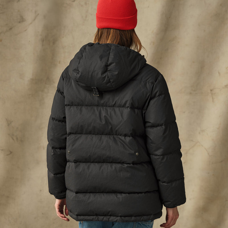 Women's heritage cotton down parka by Filson | Black (Black)
