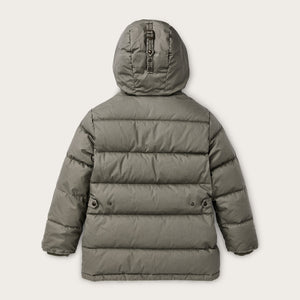 Women's heritage cotton down parka by Filson | Smokey olive (Green)