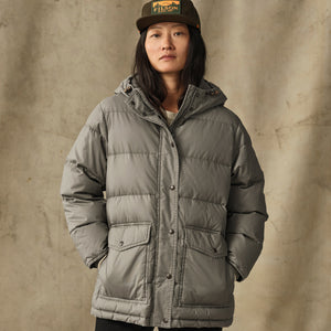 Women's heritage cotton down parka by Filson | Smokey olive (Green)