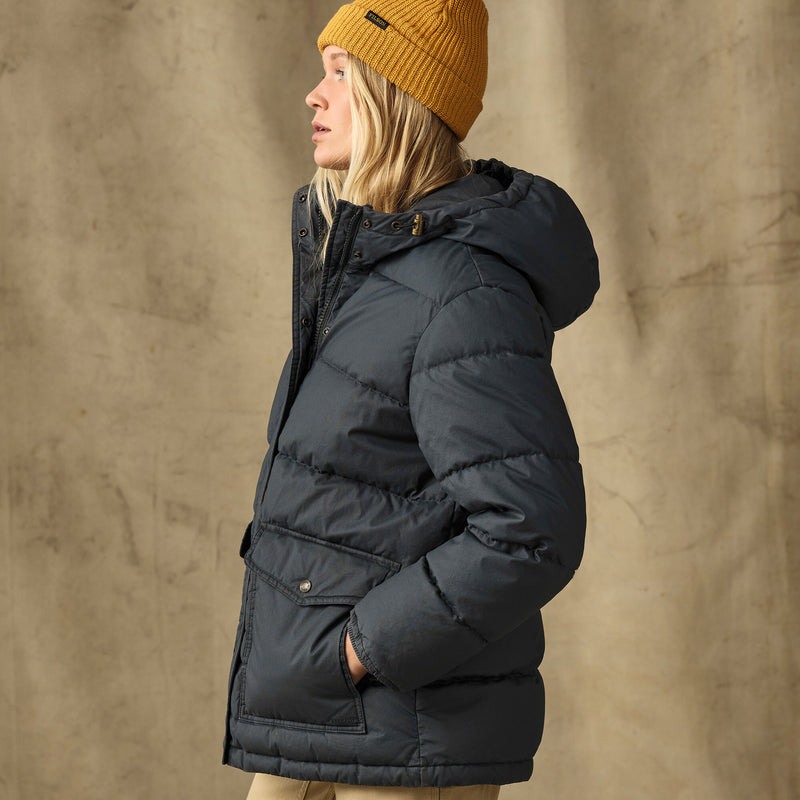 Women's heritage cotton down parka by Filson | Bluefin (Blue)