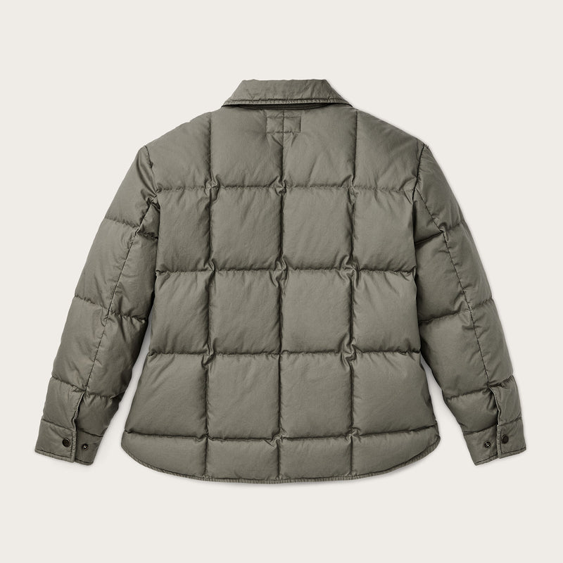 Women's heritage cotton down jacket par Filson | Smokey olive (Green)
