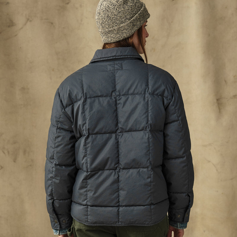Women's heritage cotton down jacket by Filson | Bluefin (Blue)