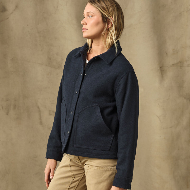 Women's spokane insulated jacket by Filson | Navy (Blue)