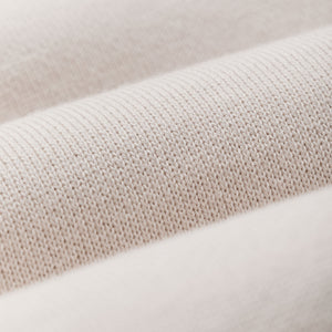 Women's french terry half-zip hoodie par Filson | Ivory (White)