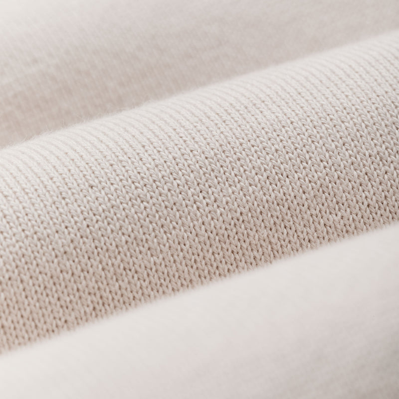 Women's french terry half-zip hoodie par Filson | Ivory (White)