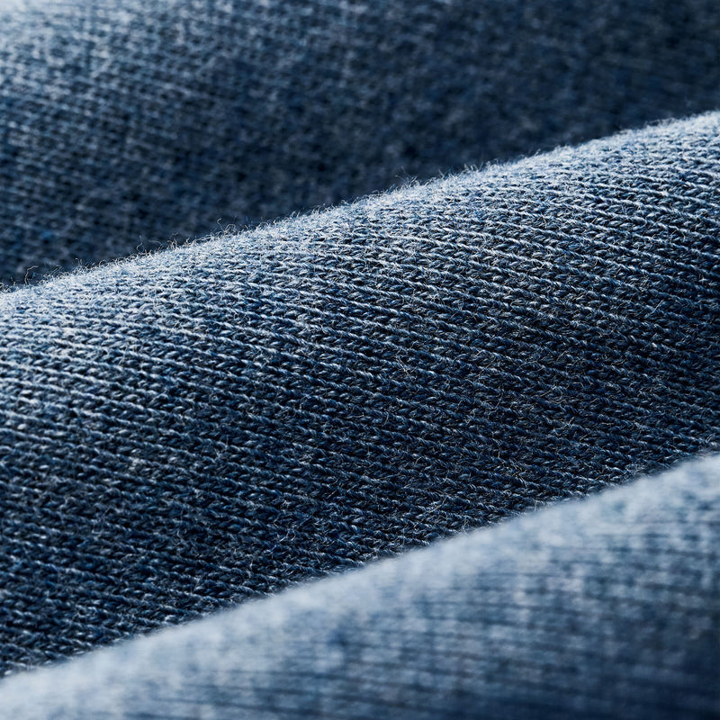 Women's french terry half-zip hoodie par Filson | Light blue (Blue)