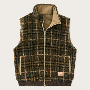 Reversible wooly fleece vest für damen von Filson | Tan (Beige)