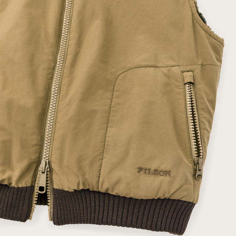 Reversible wooly fleece vest für damen von Filson | Tan (Beige)