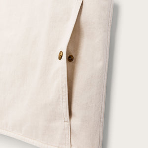 Women's archive cruiser vest par Filson | Natural seed (White)