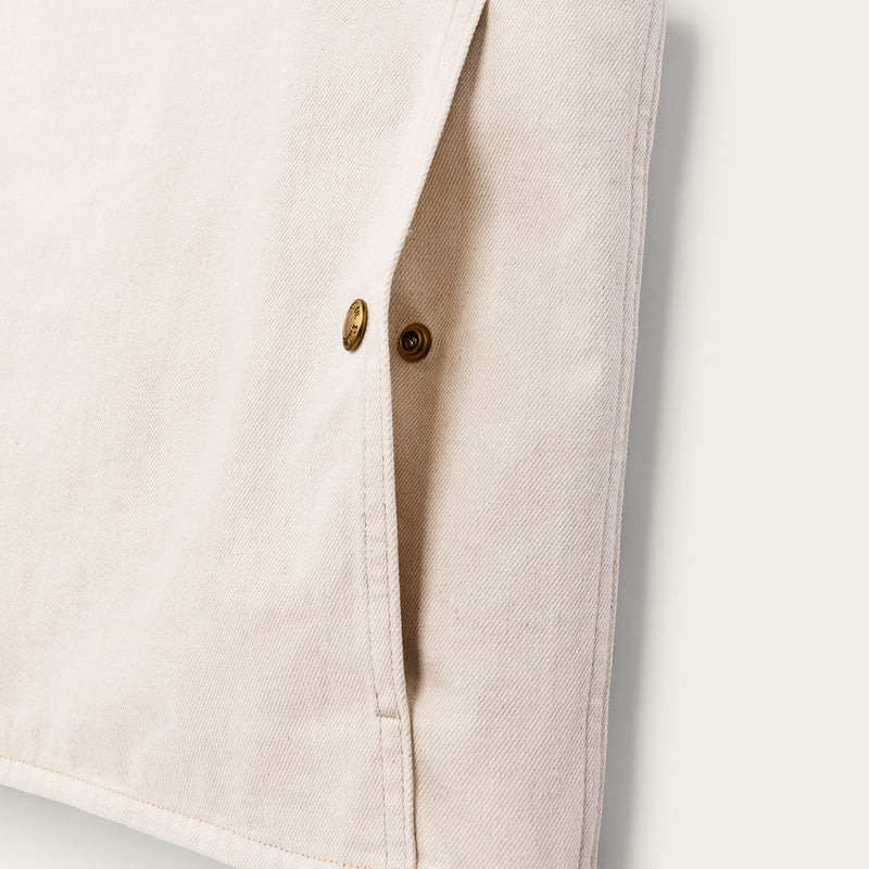 Women's archive cruiser vest par Filson | Natural seed (White)