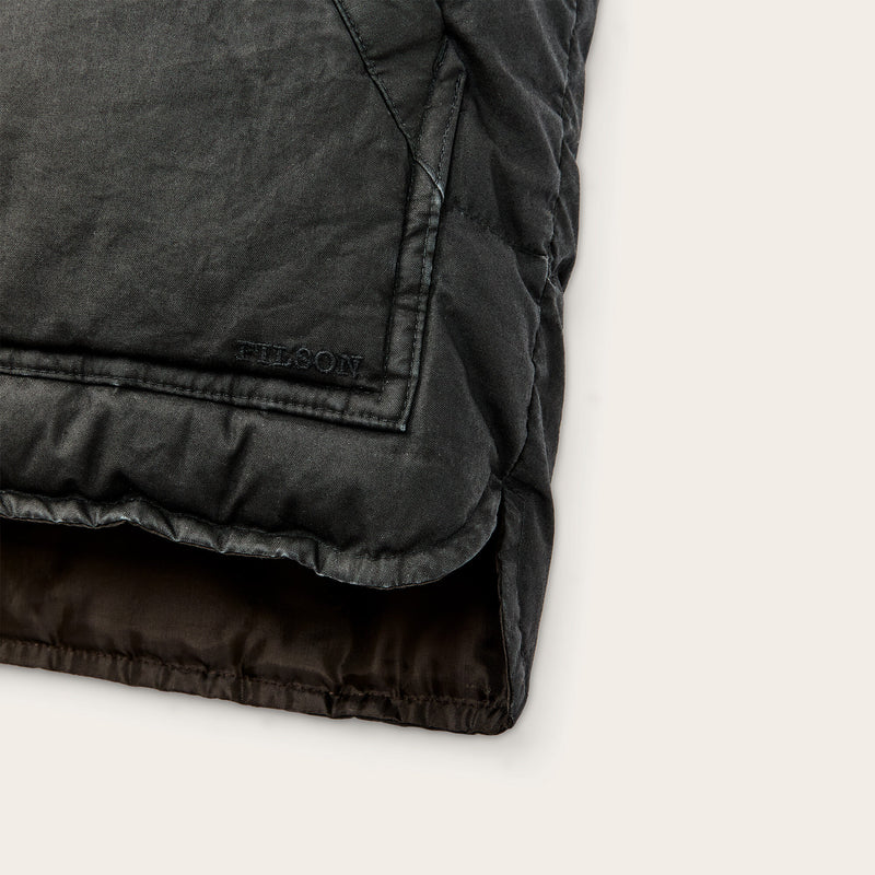 Women's heritage cotton down vest by Filson | Black (Black)