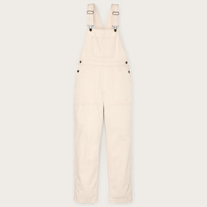 Women's denim overalls par Filson | Natural seed (White)