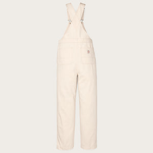 Women's denim overalls par Filson | Natural seed (White)