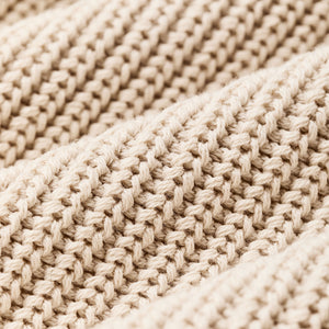 Women's cotton shawl neck cardigan par Filson | Natural (White)