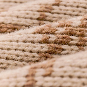 Women's wildlife wool sweater by Filson | Cream / brown (Beige)