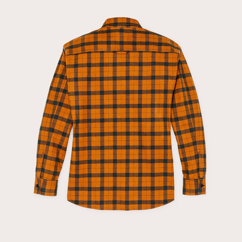 Women's alaskan guide shirt by Filson | Spruce & squash (Orange)