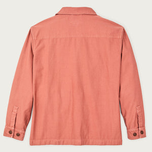 Women's reverse sateen jac-shirt par Filson | Copper brown (Pink)