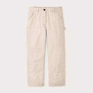Women's field work pants di Filson | Feather grey (Beige)