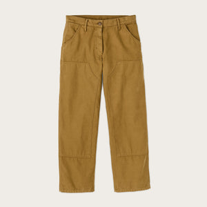 Women's field work pants di Filson | Dark ochre (Orange)