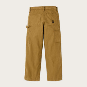 Women's field work pants di Filson | Dark ochre (Orange)