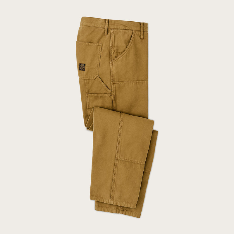Women's field work pants di Filson | Dark ochre (Orange)