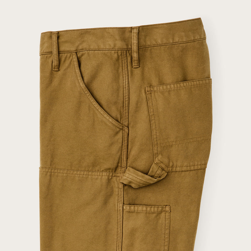 Women's field work pants di Filson | Dark ochre (Orange)