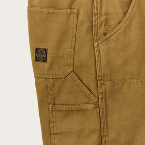 Women's field work pants di Filson | Dark ochre (Orange)