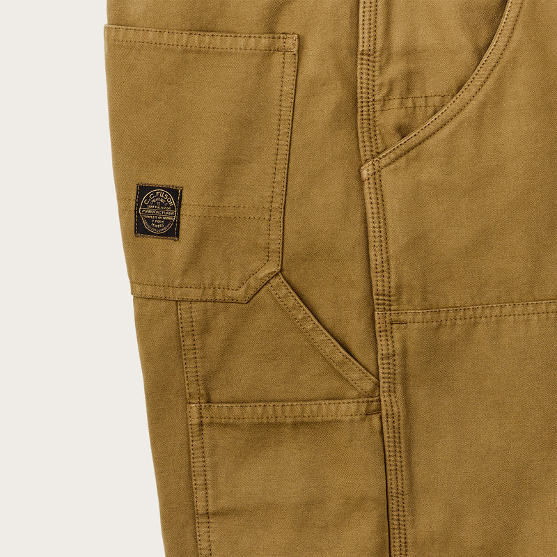 Women's field work pants di Filson | Dark ochre (Orange)
